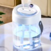 HONDONIHUMIDIFIER 新款2L智能濕度顯示霧化水氧機 空氣加濕器 薰香機A15 (冰川白)
